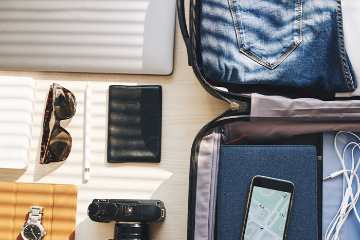 Packing smart & traveling light